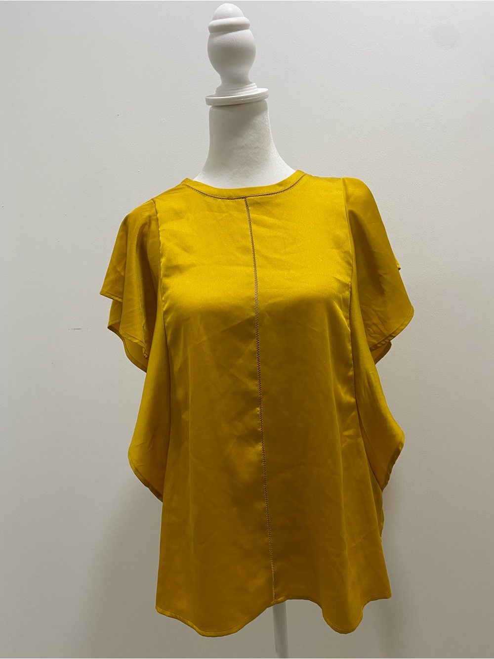 Worthington Mustard Yellow Sleeveless Top